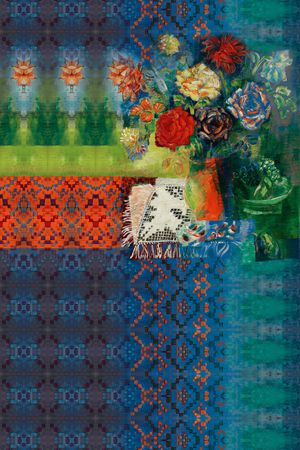 民族风印花华亿平台图片