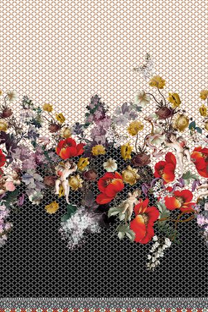 大牌风印花华亿平台图片