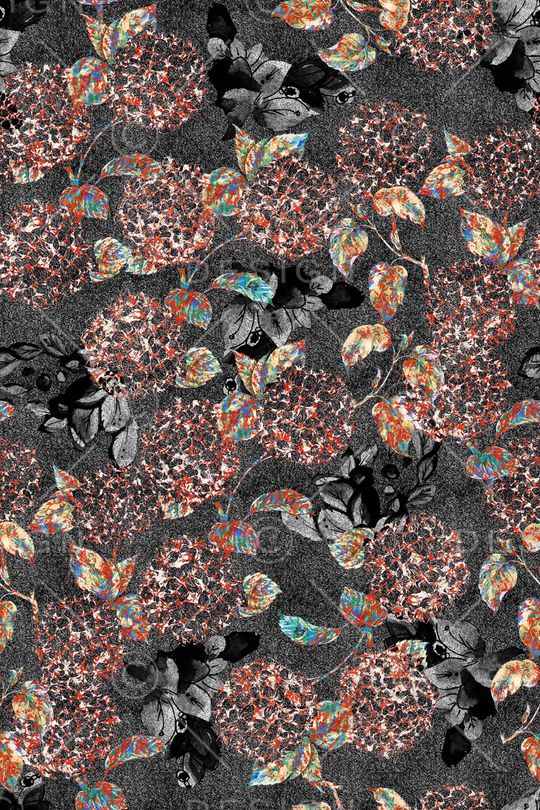 春夏华亿平台印花华亿平台图片