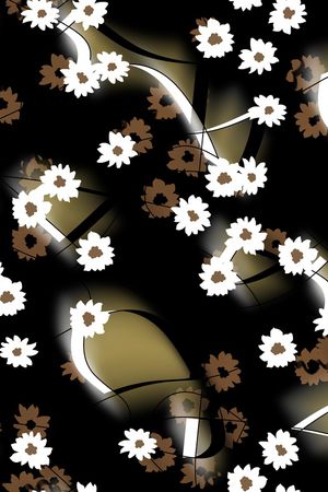 连衣裙印花华亿平台图片