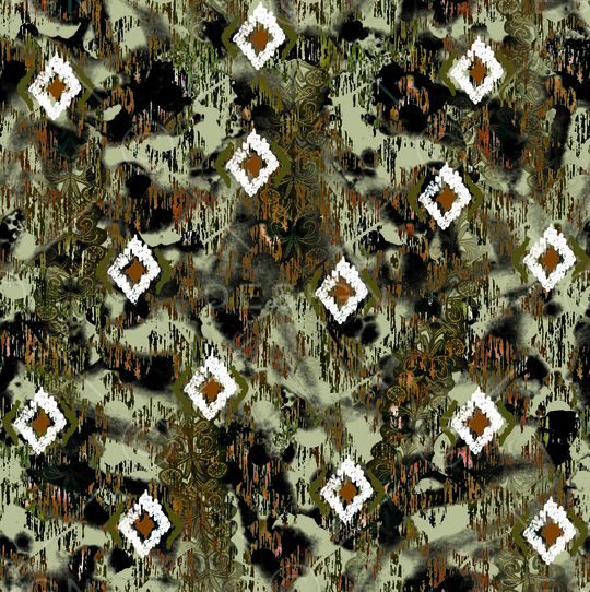 连衣裙印花华亿平台图片