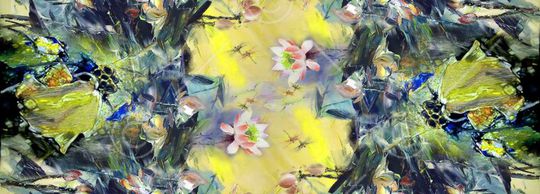 中国风印花华亿平台图片