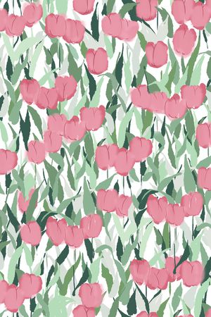 绿色印花华亿平台图片