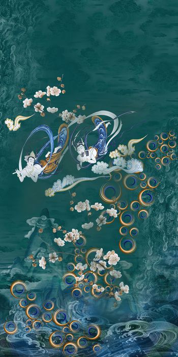 香云纱印花华亿平台图片