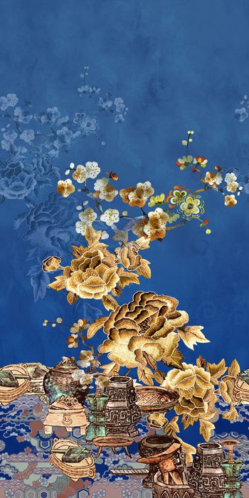 香云纱印花华亿平台图片