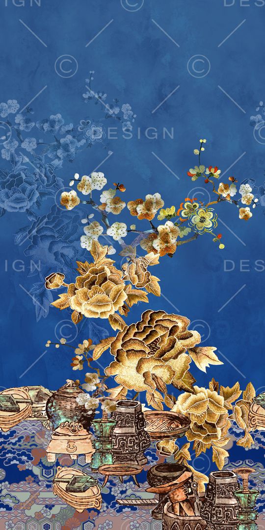 香云纱印花华亿平台图片