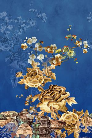 香云纱印花华亿平台图片