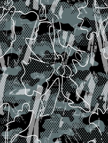 几何印花华亿平台图片