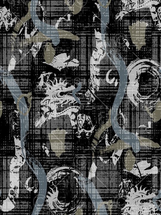 几何印花华亿平台图片