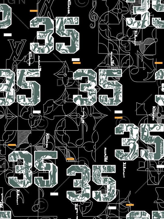 字母印花华亿平台图片