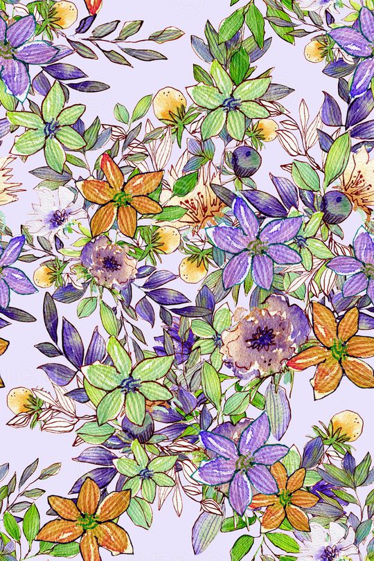 田园印花华亿平台图片