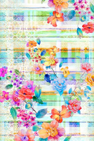 绿植树叶印花华亿平台图片