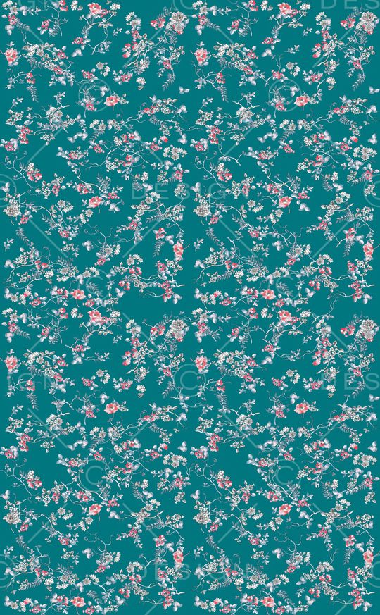 中国风印花华亿平台图片