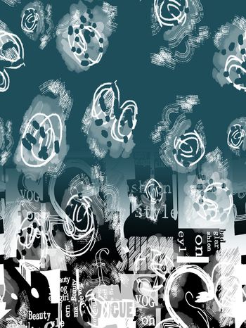 男装定位花印花华亿平台图片