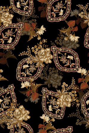 民族风印花华亿平台图片