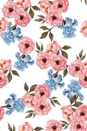 水彩印花华亿平台图片