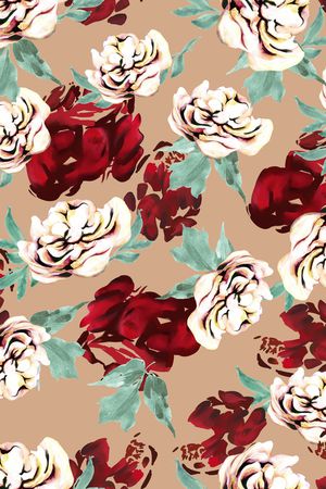 水彩印花华亿平台图片