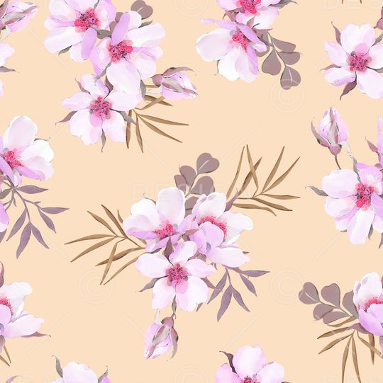 绿植树叶印花华亿平台图片