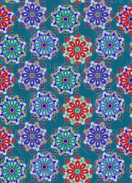 复古印花华亿平台图片