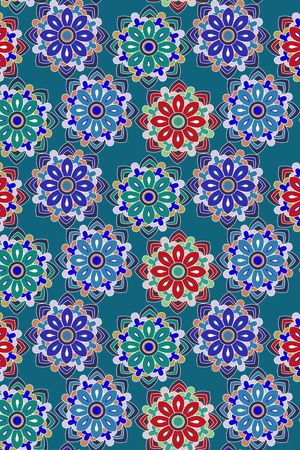 复古印花华亿平台图片