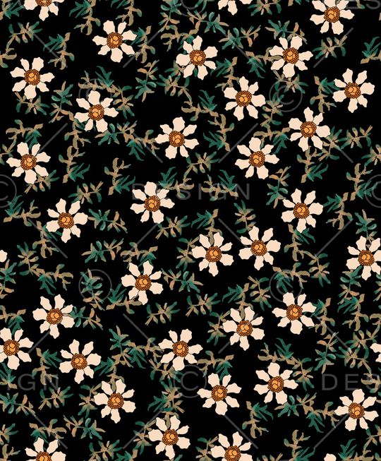 连衣裙印花华亿平台图片