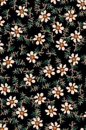 连衣裙印花华亿平台图片