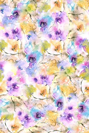 水彩印花华亿平台图片