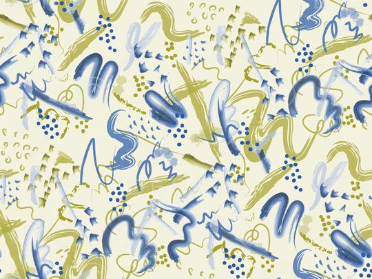 线条印花华亿平台图片