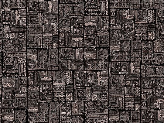 线条印花华亿平台图片