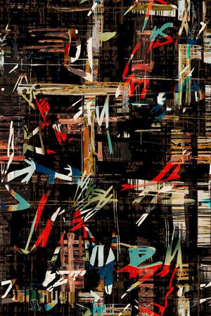 几何印花华亿平台图片