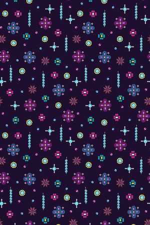 民族风印花华亿平台图片