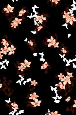 连衣裙印花华亿平台图片