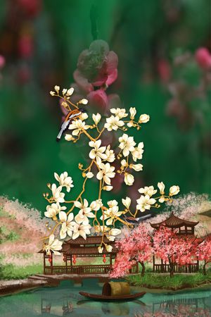 大牌风印花华亿平台图片