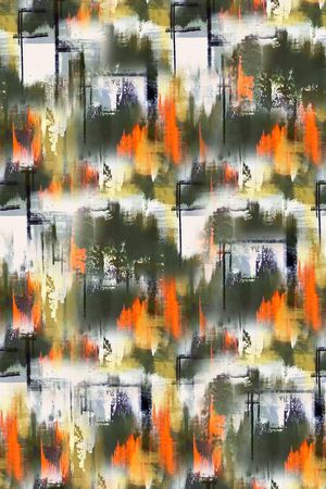 抽象印花华亿平台图片