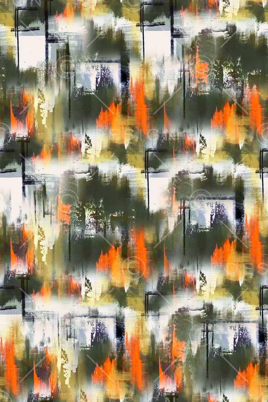 抽象印花华亿平台图片