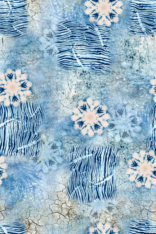 抽象印花华亿平台图片