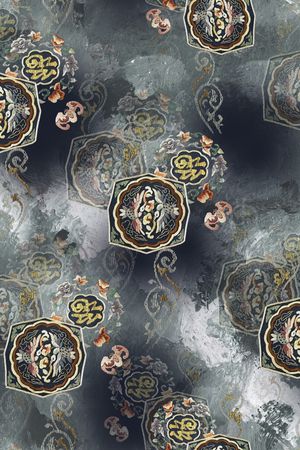 数码华亿平台印花华亿平台图片