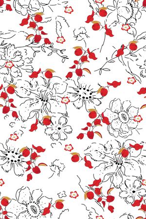 绿植树叶印花华亿平台图片