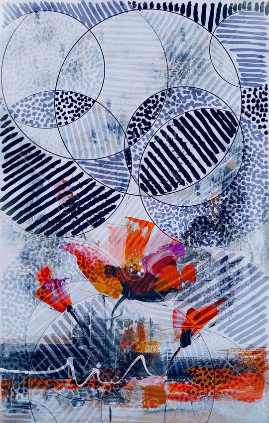 真丝印花华亿平台图片