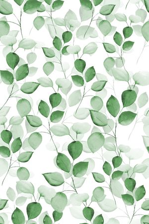 绿植树叶印花华亿平台图片