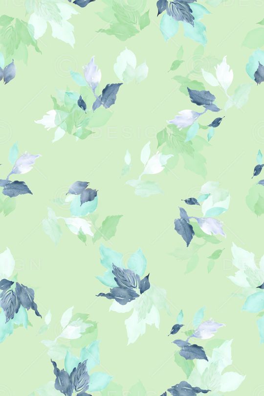 绿植树叶印花华亿平台图片