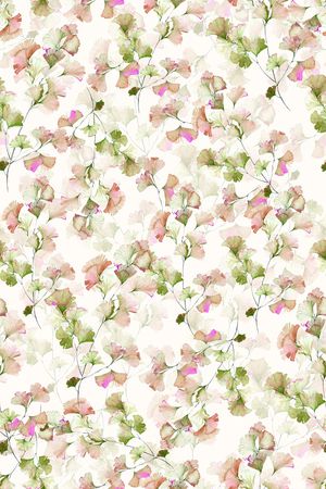 绿植树叶印花华亿平台图片