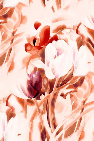 荷花印花华亿平台图片