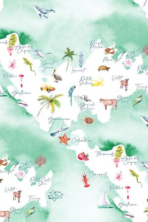 地图印花华亿平台图片