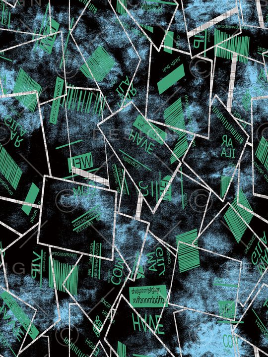 几何印花华亿平台图片