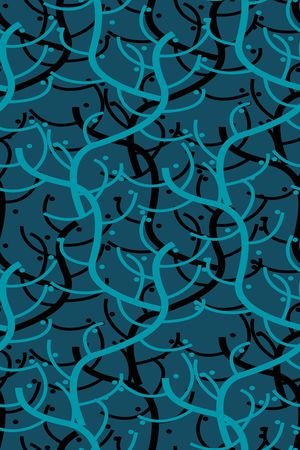 抽象男装印花华亿平台图片