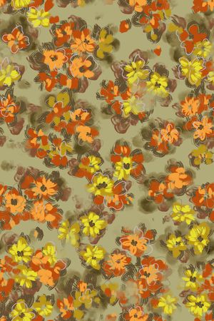 笔触印花华亿平台图片