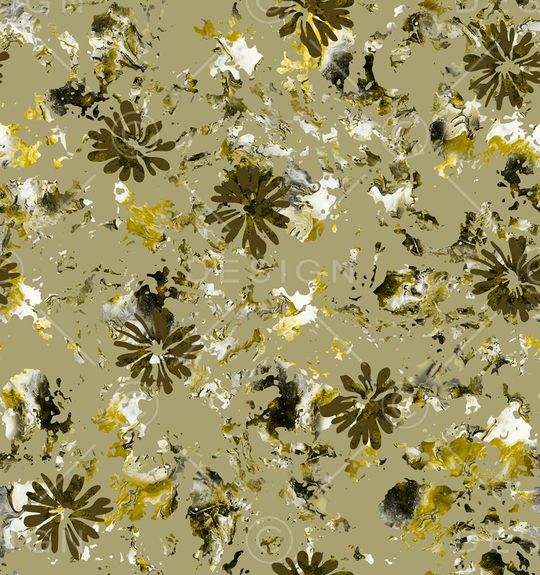 连衣裙印花华亿平台图片