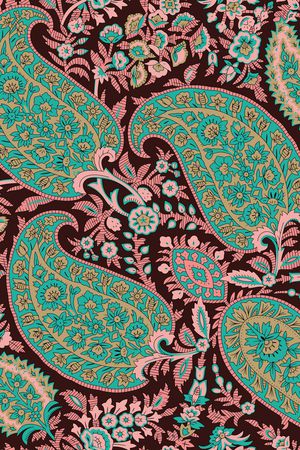 佩斯利印花华亿平台图片