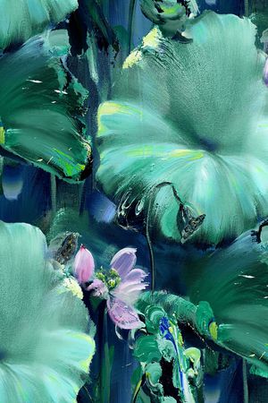 油画华亿平台印花华亿平台图片